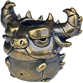 Knife Lanyard, Necklace Pendant, Charms, Buckle, Flashlights, Zipper Pull, Knife Pendant, Calf Retro Solid Brass Beads for EDC 550 Paracord DIY Accessorie ST#110