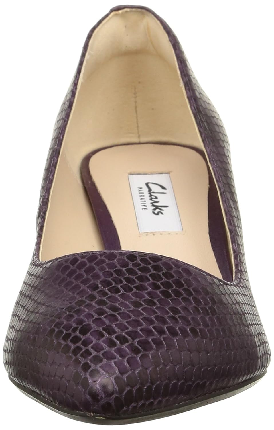 clarks women's aquifer soda leather pumps