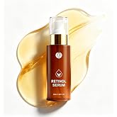 Retinol Serum, Advanced Anti-Aging Formula, with Hyaluronic Acid &amp; Collagen, Intense Hydration &amp; Wrinkle Reduction, Day/Night Facial Treatment for All Skin Types