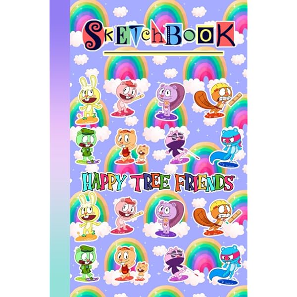 Amazon.com: Happy Tree Friends SketchBook Cute Character for Fan