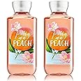 Bath and Body Works Gift Set of of 2 - 10 Fl Oz Shower Gel (Pretty as a Peach) Multicolor