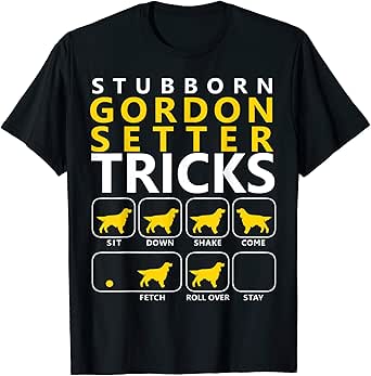 gordon setter t shirt