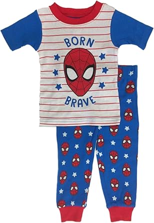 marvel baby pajamas