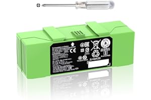 Dentsing 14.4V ABL-F Battery for iRobot Roomba i3 i3+ 3150 i4 i4+ 4150 i7 i7+ j7 j7+ 7158 7150 7550 7558 i8 and e5 5150 e5150 e6 e6198 Replacement Battery for Roomba i & e & j Series 64.2Wh 4460mAh