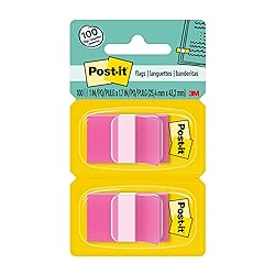 Post-it Flags, 50/Dispenser, 2 Dispensers/Pack, 1