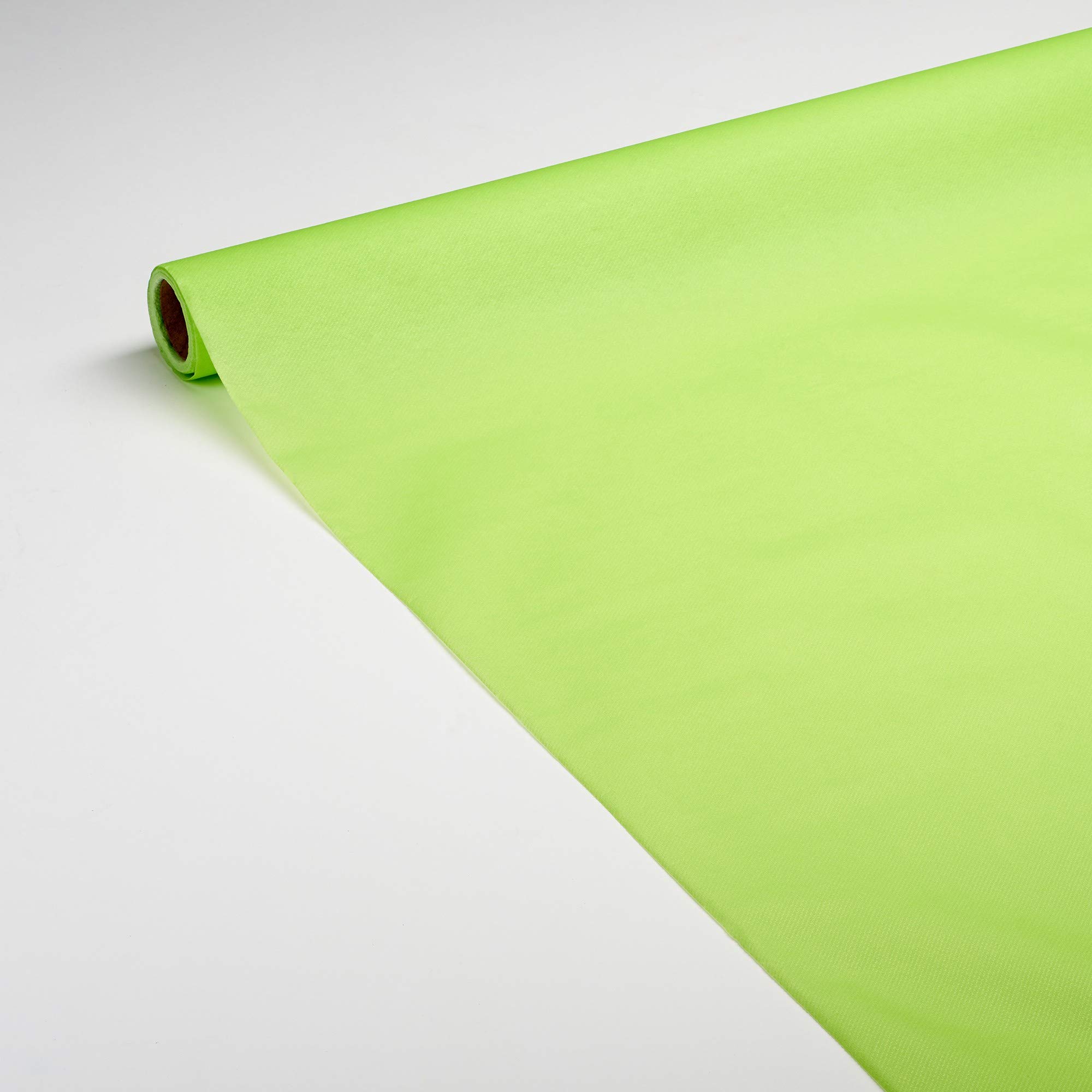 LE NAPPAGE ARTS DE LA TABLE Airlaid Tablecloth 1.20 x 5 m FSC Lime Green 1.2 x 5 m