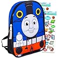 Thomas and Friends Toddler Preschool Backpack 10 Inch Mini Backpack Set with Stickers (Thomas School Supplies)