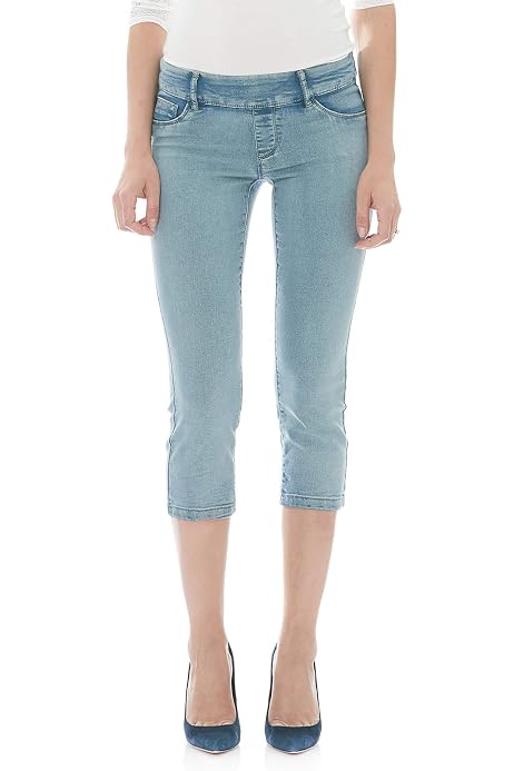Flex Motion Regular Fit 5 Pocket Capri 