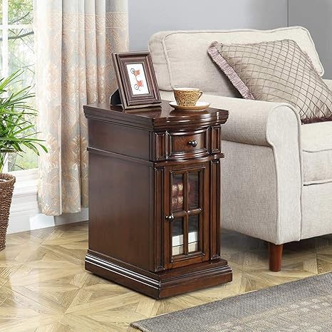 Chairside Table with Power: Amazon.ca 