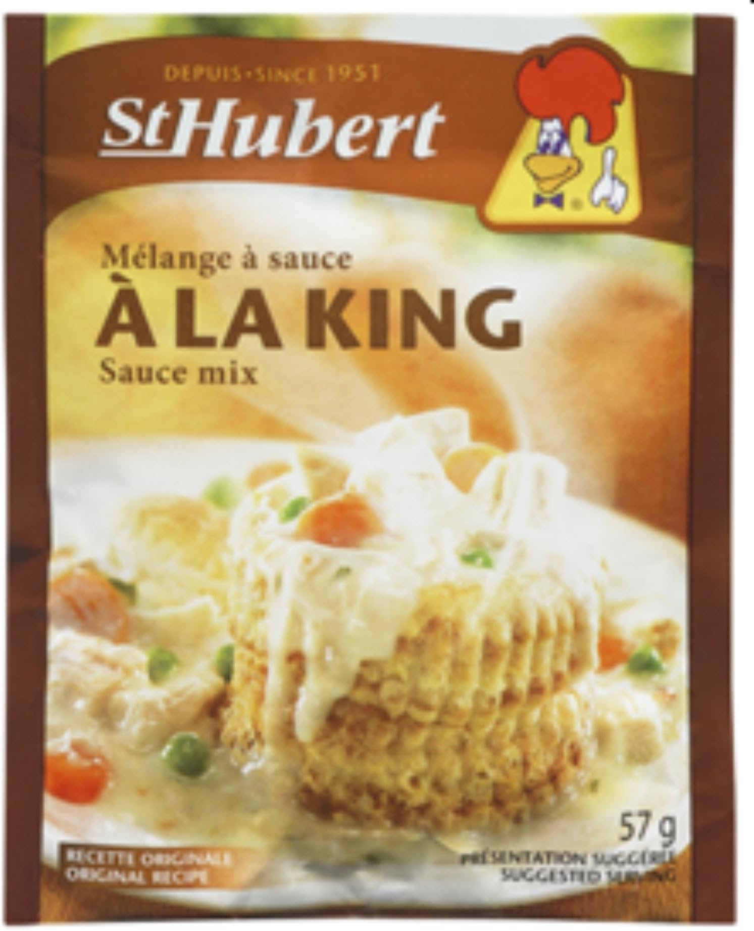 Poutine Gravy a La King By St. Hubert [LINE IS BEING DISCONTINUED!] | Comes with a LaPatate’s Poutine Army Sticker| One of Canada's Top Poutine Sauce Brands Delivered to Your Doorstep | Yield up to Three Poutines Per Pouch