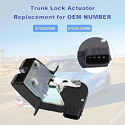 WMPHE Tailgate Trunk Latch Lock Actuator