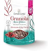 Granola Sem Adição de Açúcar Biomassa e Goji Berry 200g - Leve Croc - Sem Glúten
