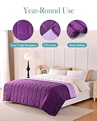 Topblan Weighted Blanket Queen Size 15lbs, Cozy