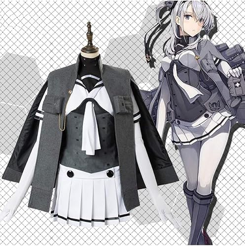 Amazon 艦隊これくしょん 艦これ 駆逐艦 秋月型 涼月 コスプレ衣装 仮装 アニメ Cosplay コスチューム ゲーム コスプレ 仮装 通販
