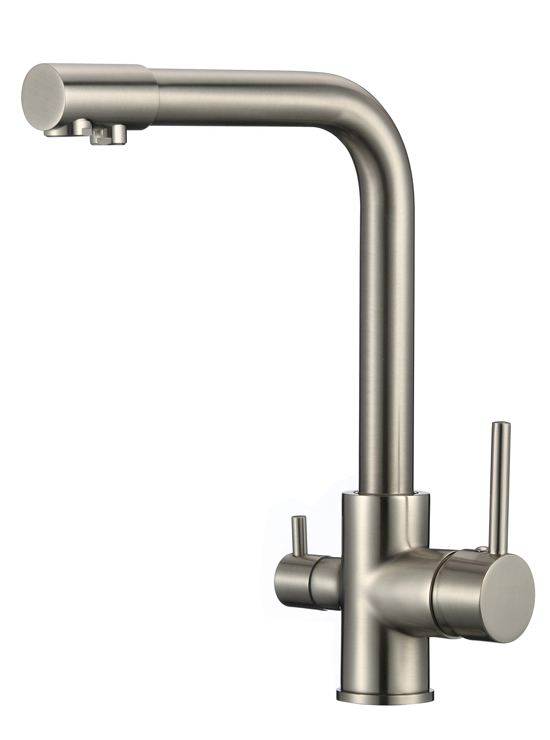 VALAZ-Grifo-de-cocina-3-vias-para-osmosis-monomando-giratorio-360-nikel-para-fregadero-acero-cepillado