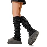 Acymztu Leg Warmers Y2K Harajuku Women’s Wool Cute Seamless Lolita Accessories Gothic Boot Socks Winter Long Slouch Sock