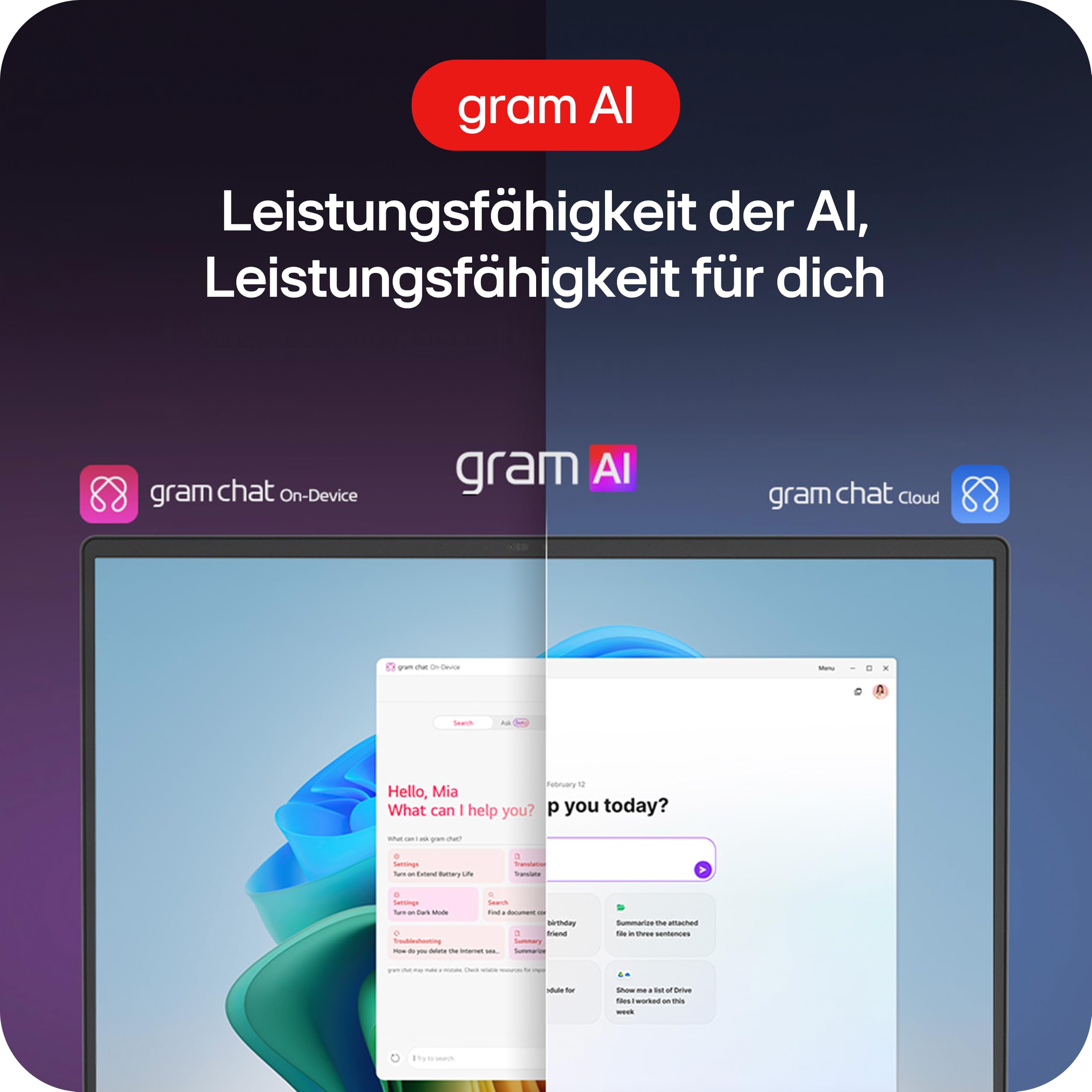 LG gram Pro 16 16Z90TS-G.AU8CG (16 Zoll) IPS Notebook, Intel Core Ultra 7 258V, Intel Arc 140V, 32GB RAM, 2TB SSD, federleicht (1,239 kg), gram AI, Copilot+ PC, 77 Wh, Thunderbolt 4, Grau 4