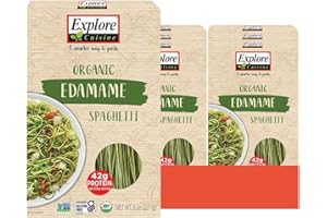 EXPLORE CUISINE Organic Edamame Spaghetti, 6 Count