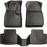 Husky Liners Weatherbeater Floor Mats | Fits 2014-2020 Chevrolet Impala | Front & 2nd Row, 3-pc Black - 99101