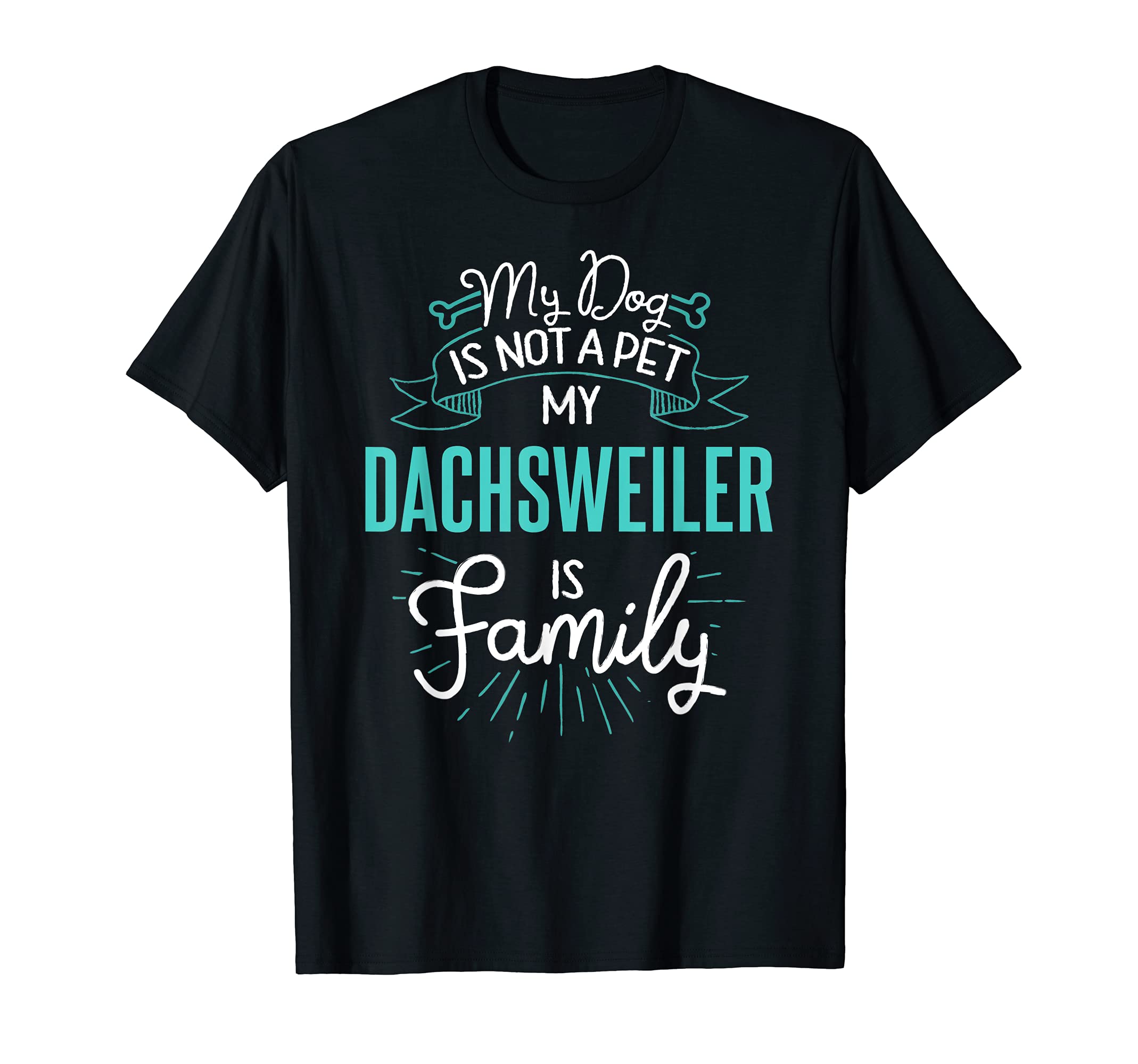 Cute Dachsweiler Design Family Dog Giftn T-Shirt