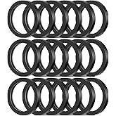 RXEAZIL 18pcs Gas Can Spout Gaskets Rubber Ring Replacement Fuel Washer Seals Spout Gasket Gas Gaskets Compatible with Most G