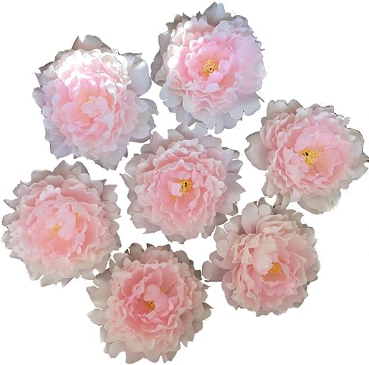 Amazon Com Fanflona Wholesale Silk Flowers Artificial Peony