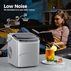 AGLUCKY Ice Makers Countertop with