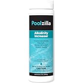 Poolzilla 2LB Pool Alkalinity Increaser, Restore pH &amp; Enhance Water Clarity | 2lb Pool Alkalinity Increaser: Restore pH Balance and Enhance Water Clarity for Crystal-Clear Swimming