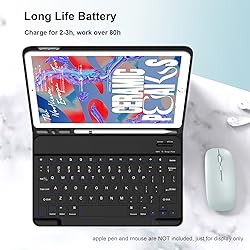 Divufus Keyboard Case for iPad 9th/8th/7th