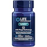 Life Extension FLORASSIST® Probiotic GI with Phage Technology, Digestive Health Supplement, microbiome Balance, Gut Health, Gluten Free, Vegetarian, 30 Capsules