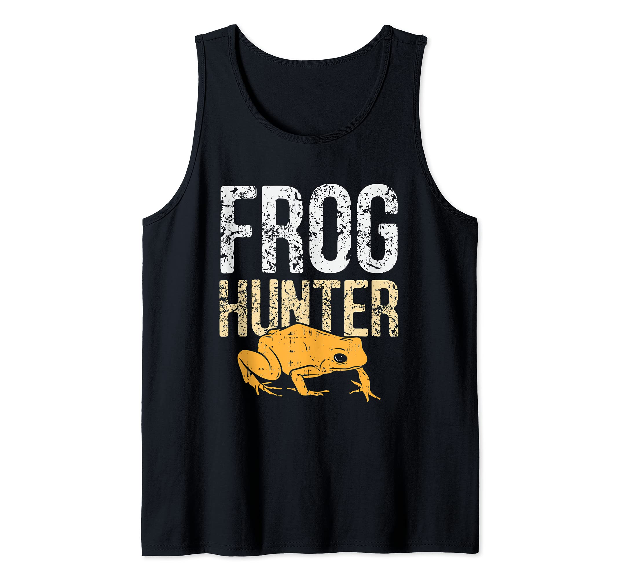 Frog Hunter l Amphibian Frog Catcher Humor Tank Top