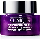 Clinique Smart Clinical Repair Wrinkle Correcting Eye Cream With Hyaluronic Acid + Peptides | Anti-Aging, Hydrating + Depuffing