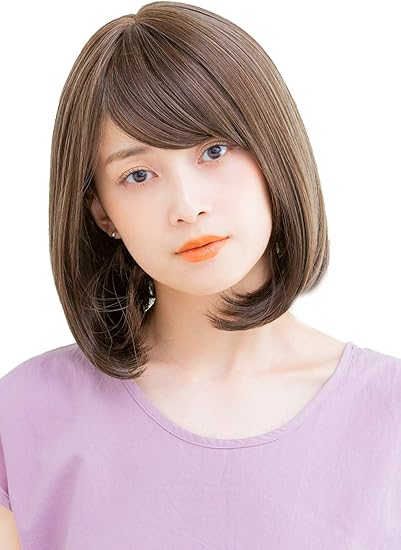 Amazon リネアストリア ウィッグ フルウィッグ ショート ボブ 10カラー 前髪3パターン Mサイズ Heart Beatボブ フルウィッグ 通販