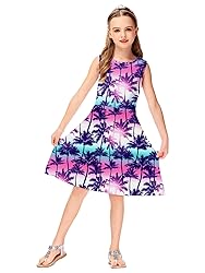Remimi Girl Hawaiian Sundress Summer Luau Party