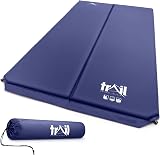 Trail Outdoor Leisure Trail Self-Inflating Double Camping Mat Blue
