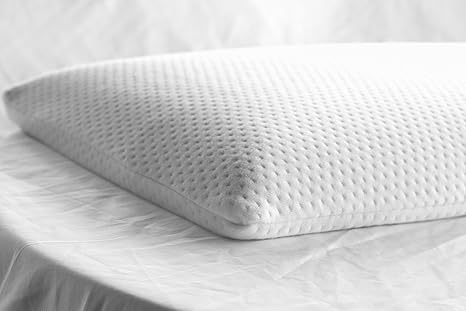 Elite Rest Ultra Slim Sleeper Memory Foam Pillow Cotton Cover 2 5