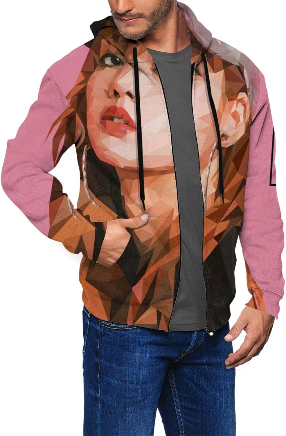Amazon.com: Jamesbaskett Blackpink Men's Zip-Up Hoodie Youth Pullover Fashion Sweatshirt for Men 