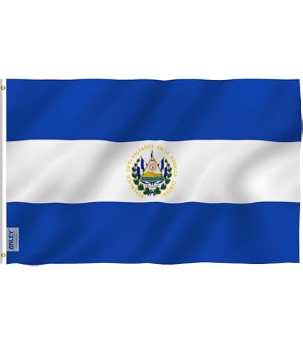 Anley Guatemala-Flagge – 90 X 150 Cm, Doppelseitig, Reißfest, Knitterfrei, Mit Edelstahlösen