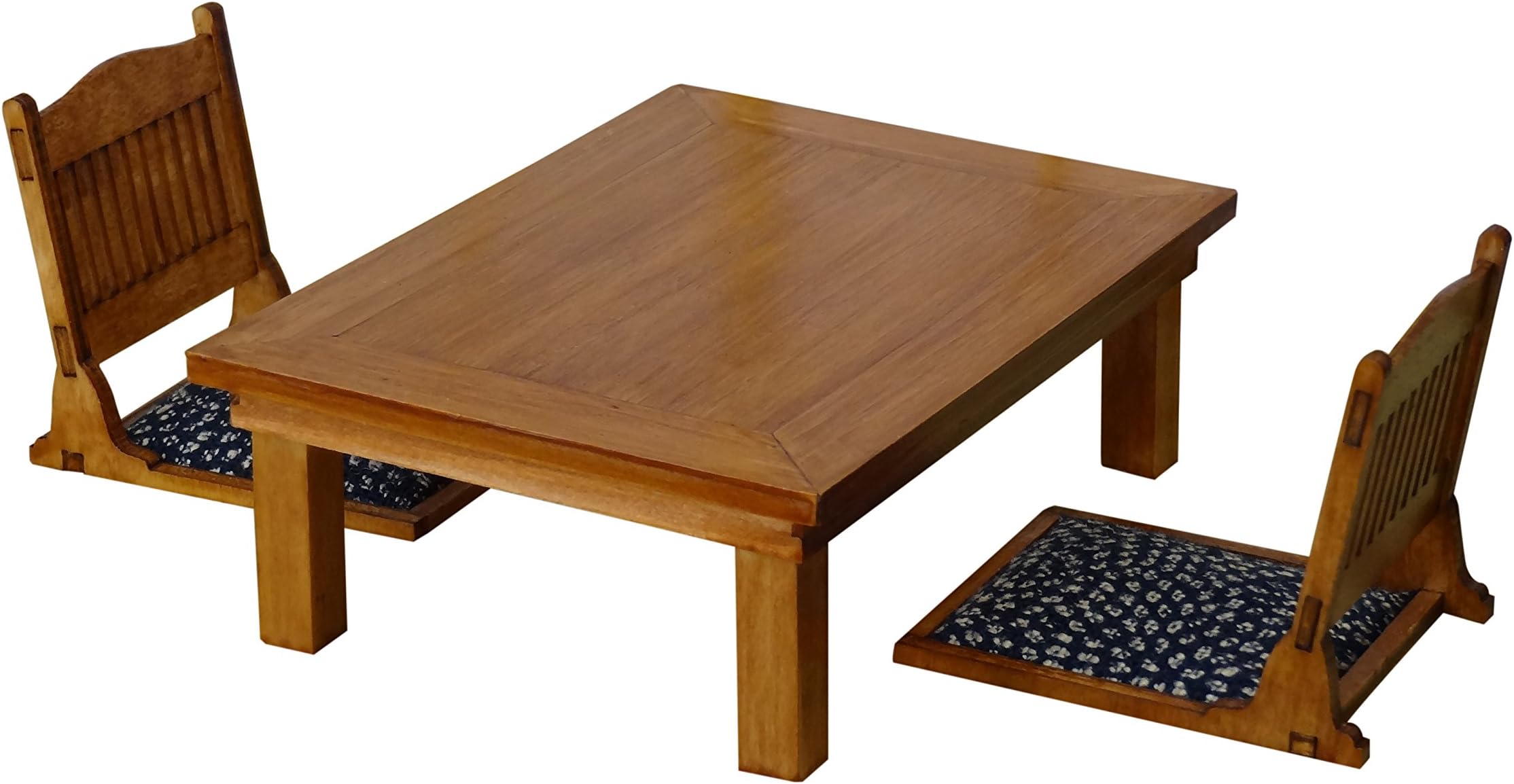 Set of 1/12 seat table and seat chair