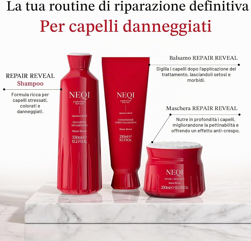 Shampoo senza Solfati Capelli Danneggiati Colorati Cheratina Vegano — foto 8 di 8