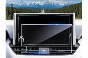 CDEFG for 2025 Toyota RAV4/RAV4 Hybrid Screen Protector for Toyota RAV4 8-inch Touch Screen, Tempered Glass 2025 2024 2023 To