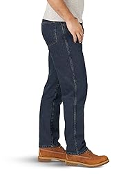 Rustler Men's Classic Relaxed Fit Jean, Dark