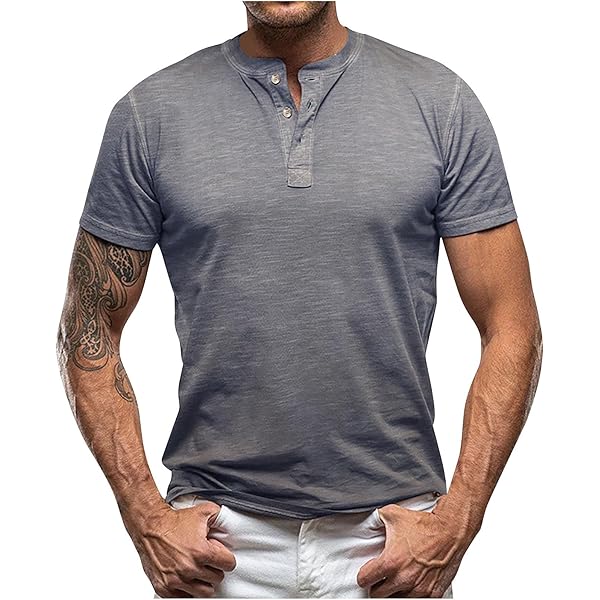tightbooth HENLEY NECK T-SHIRT 新品 WAREHOUSE & CO. / Lot 4082 One-Button Henley Neck T-Shirt