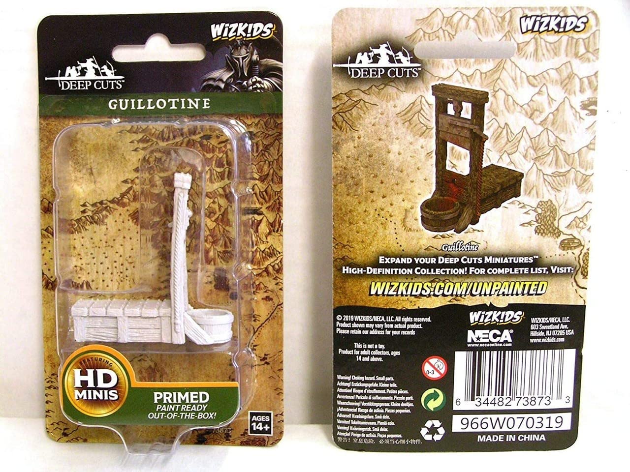 Dungeons & Dragons D&D WZK73873 - Pathfinder Battles Deep Cuts Wave 10 - Unpainted Miniatures - Guillotine