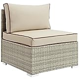 Modway Repose Wicker Rattan Outdoor Patio Armless
