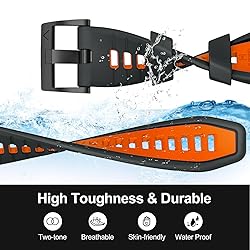 MYSNBKN Compatible with Fenix 7X Band,26mm Easy-fit