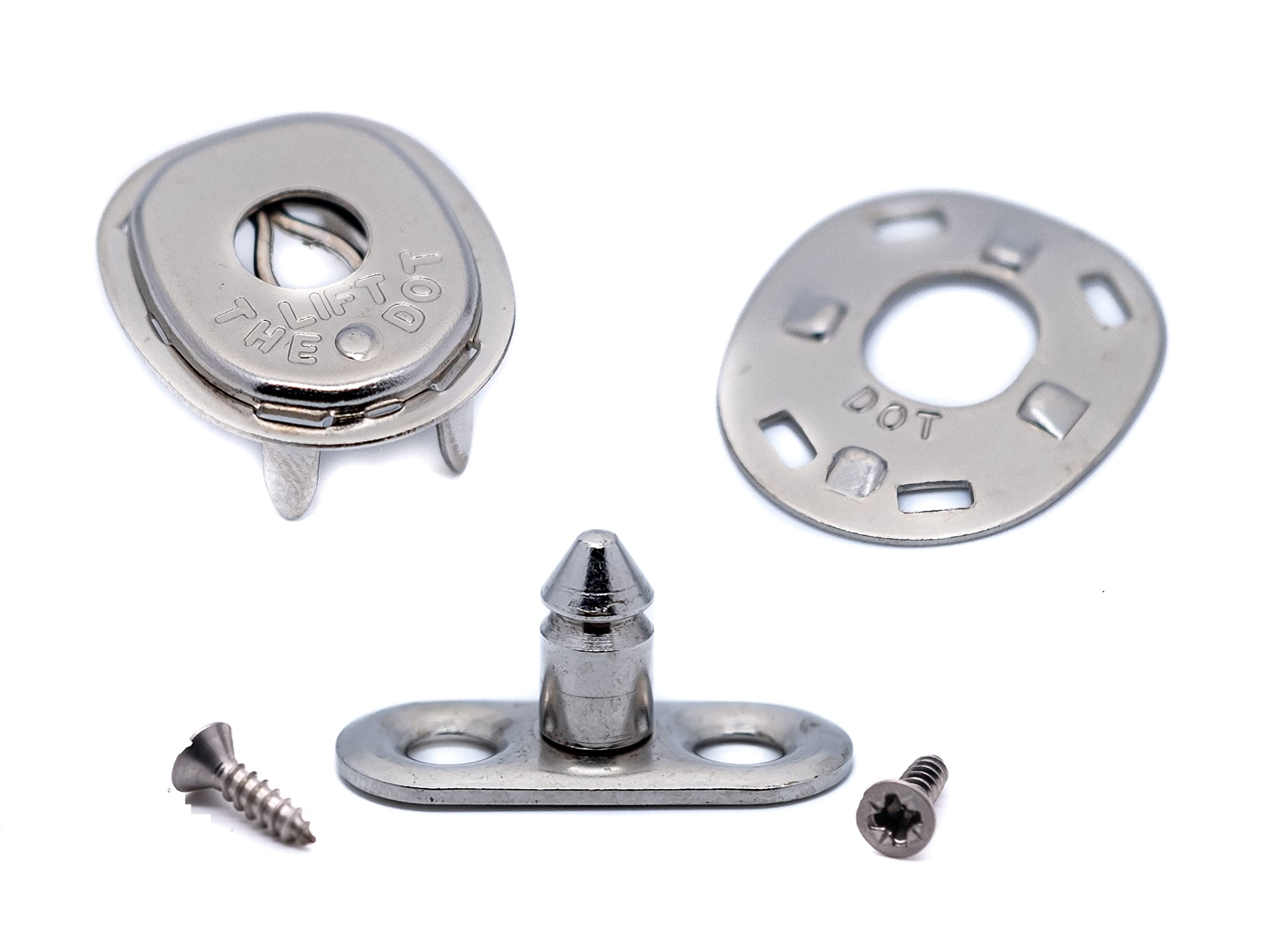 Lift the dot kit socket and plate and 2 hole base studs boat canopy canvas cover Pack of 5