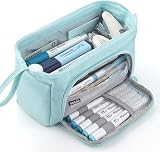 EASTHILL Large Pencil Case 100 Slot Storage Zipper Make-up Bag
