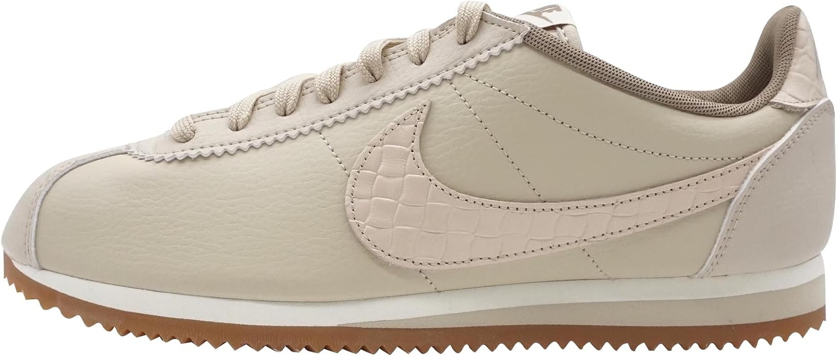 nike cortez leather lux beige