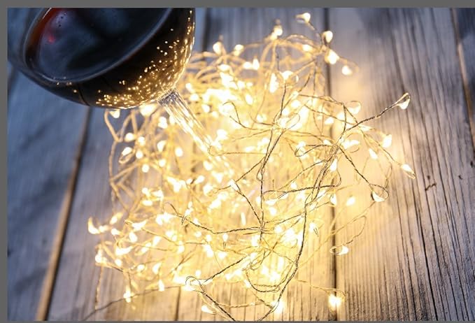 Gartenbeleuchtung Garten & Terrasse 10M 100LED Lichterkette